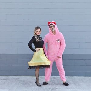 Deranged Easter Bunny Adult onsie XL Christmas